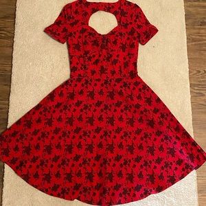 Voodoo Vixen UK Pinup Rockabilly Swing Dress